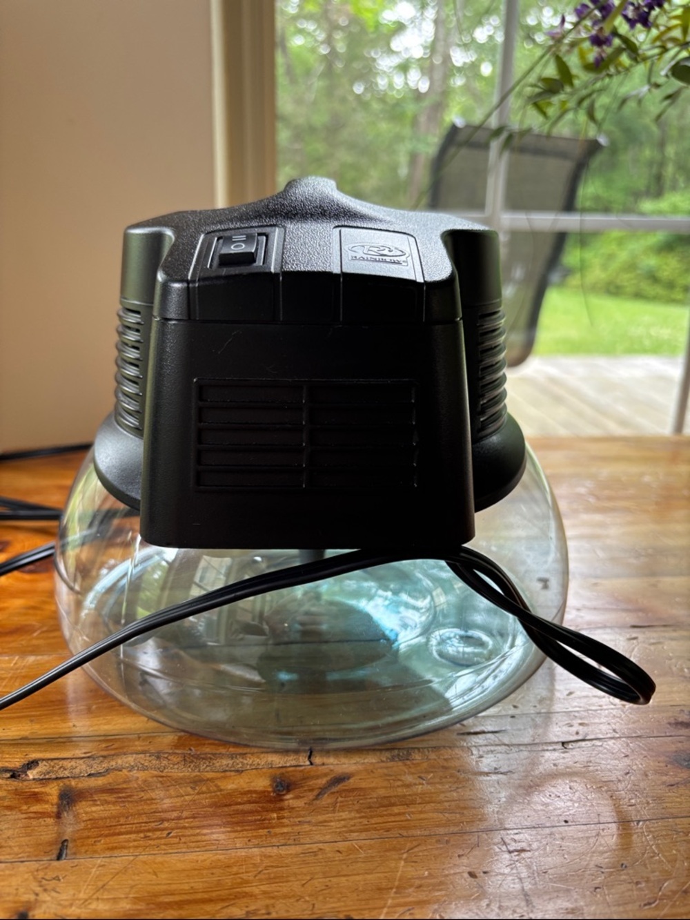Rainbow Rain Mate IL W/LED Light Compact For Easy Moving...Black And Blue - Picture 5 of 8